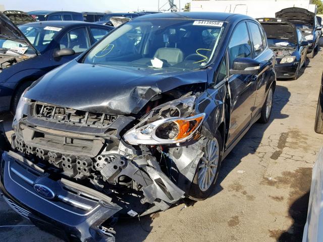 1FADP5BU0DL514225 - 2013 FORD C-MAX SEL BLACK photo 2