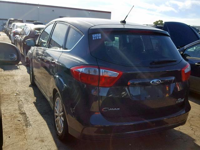 1FADP5BU0DL514225 - 2013 FORD C-MAX SEL BLACK photo 3