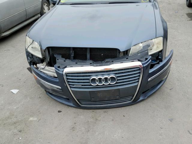 WAUML44E46N015762 - 2006 AUDI A8 L QUATT BLUE photo 9