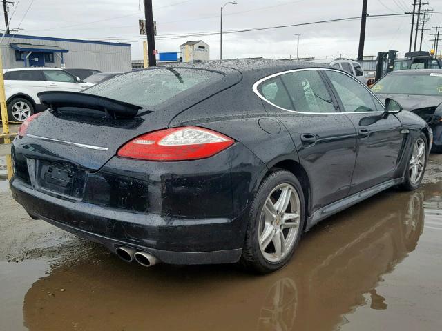 WP0AB2A79AL060722 - 2010 PORSCHE PANAMERA S BLACK photo 4