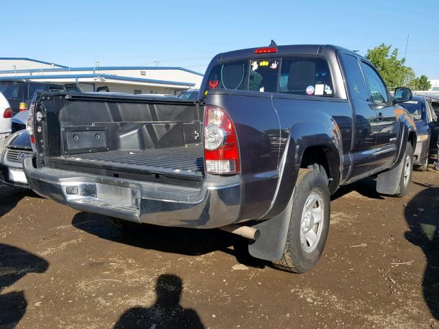 5TFTX4GN8FX045057 - 2015 TOYOTA TACOMA PRE GRAY photo 4