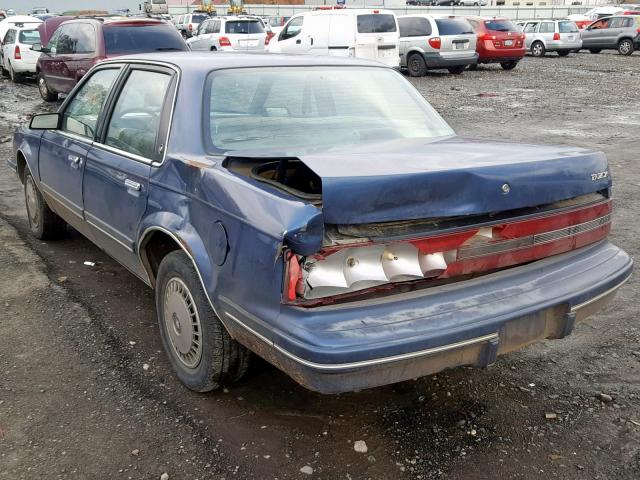 1G4AG55M2T6474649 - 1996 BUICK CENTURY SP BLUE photo 3