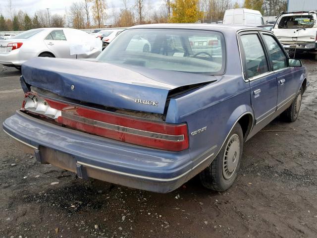 1G4AG55M2T6474649 - 1996 BUICK CENTURY SP BLUE photo 4