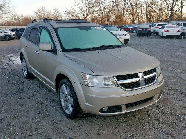 3D4GH67V29T606947 - 2009 DODGE JOURNEY R/ GOLD photo 1