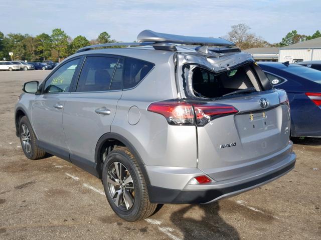 2T3RFREV9JW748841 - 2018 TOYOTA RAV4 ADVEN SILVER photo 3