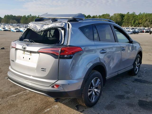 2T3RFREV9JW748841 - 2018 TOYOTA RAV4 ADVEN SILVER photo 4