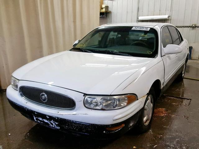 1G4HR54K3YU129173 - 2000 BUICK LESABRE LI WHITE photo 2