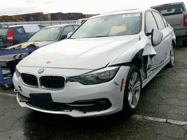 WBA8E9C52GK644787 - 2016 BMW 328 I SULE WHITE photo 2