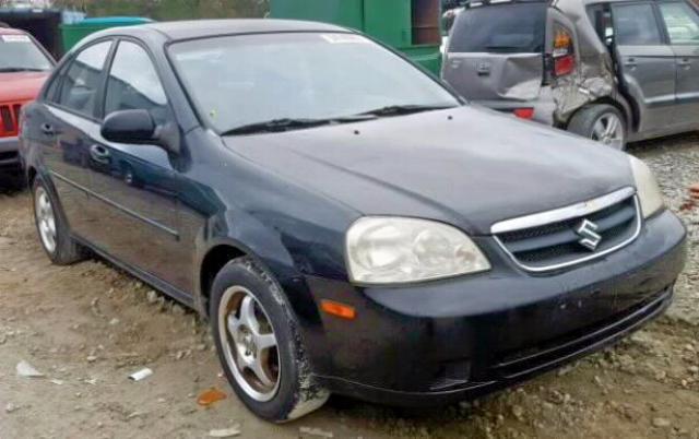 KL5JD56Z16K335119 - 2006 SUZUKI FORENZA BLACK photo 1