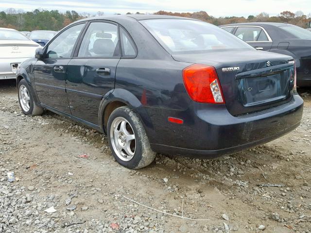 KL5JD56Z16K335119 - 2006 SUZUKI FORENZA BLACK photo 3