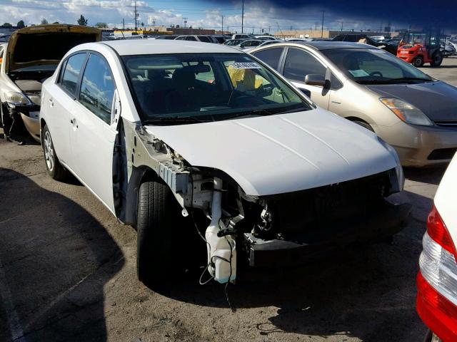 3N1AB6AP6BL725558 - 2011 NISSAN SENTRA 2.0 WHITE photo 1