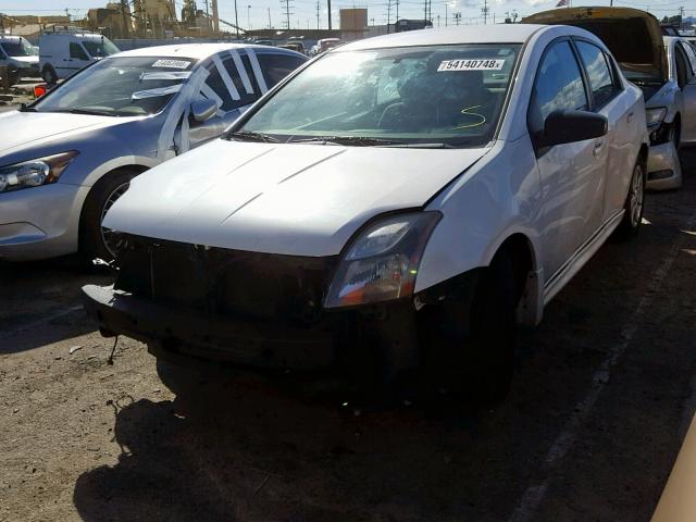 3N1AB6AP6BL725558 - 2011 NISSAN SENTRA 2.0 WHITE photo 2