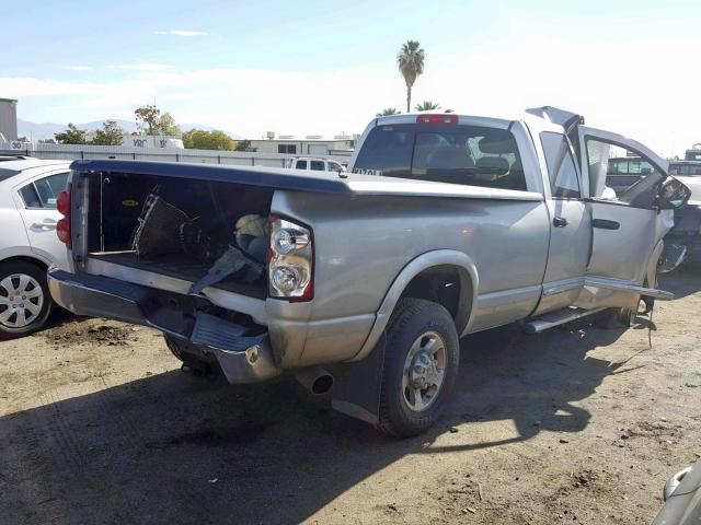 3D3KS28A68G135865 - 2008 DODGE RAM 2500 S ვერცხლისფერი ფოტო 4