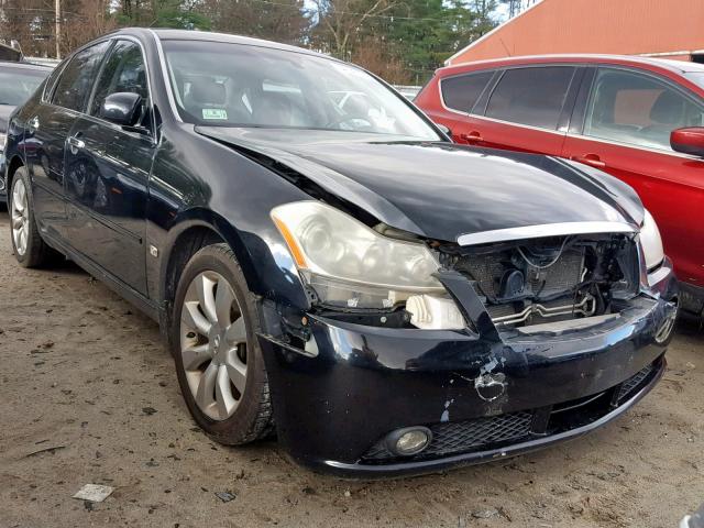 JNKAY01F56M254254 - 2006 INFINITI M35 BASE BLACK photo 1