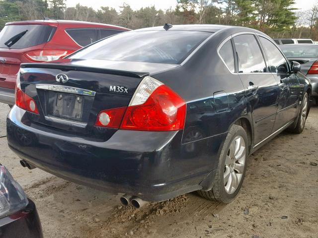 JNKAY01F56M254254 - 2006 INFINITI M35 BASE BLACK photo 4