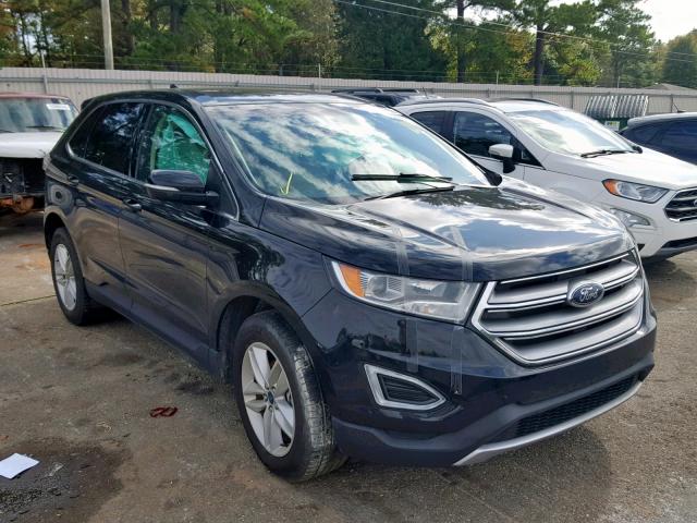 2FMPK3J83GBB59405 - 2016 FORD EDGE SEL BLACK photo 1