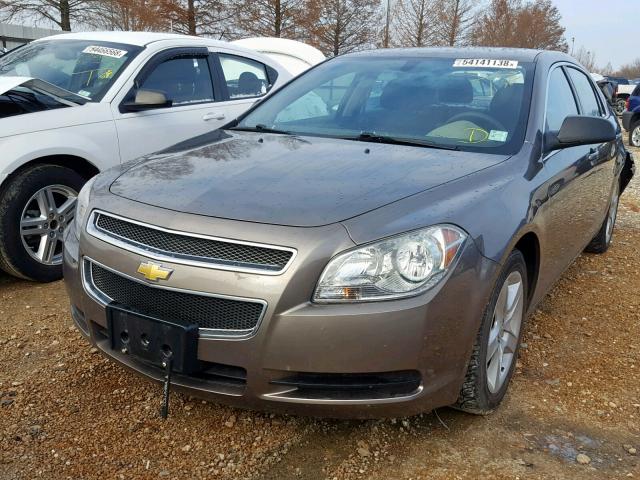 1G1ZB5E00CF272548 - 2012 CHEVROLET MALIBU LS ნაცრისფერი ფოტო 2