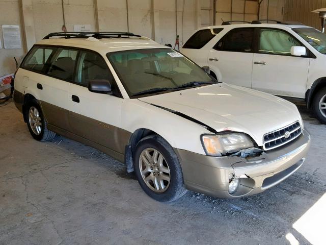 4S3BH6652Y7664827 - 2000 SUBARU LEGACY OUT WHITE photo 1