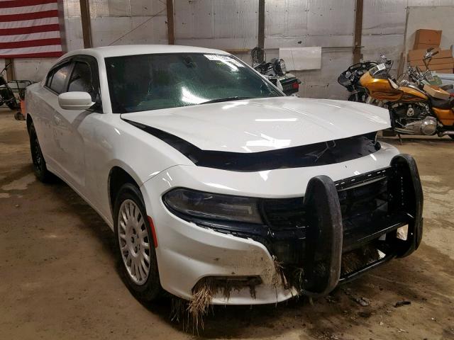 2C3CDXKTXHH624031 - 2017 DODGE CHARGER PO WHITE photo 1