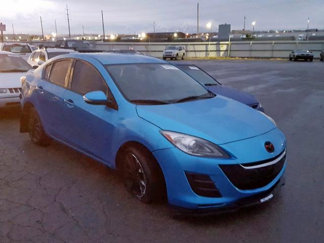 JM1BL1S57A1134711 - 2010 MAZDA 3 S BLUE photo 1