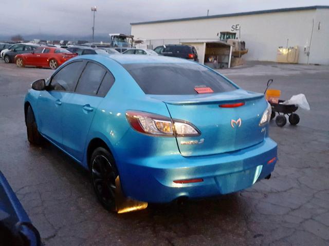 JM1BL1S57A1134711 - 2010 MAZDA 3 S BLUE photo 3