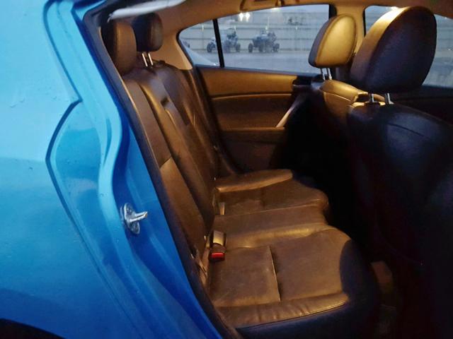 JM1BL1S57A1134711 - 2010 MAZDA 3 S BLUE photo 6