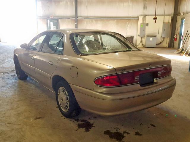 2G4WS52J511308791 - 2001 BUICK CENTURY CU GOLD photo 3