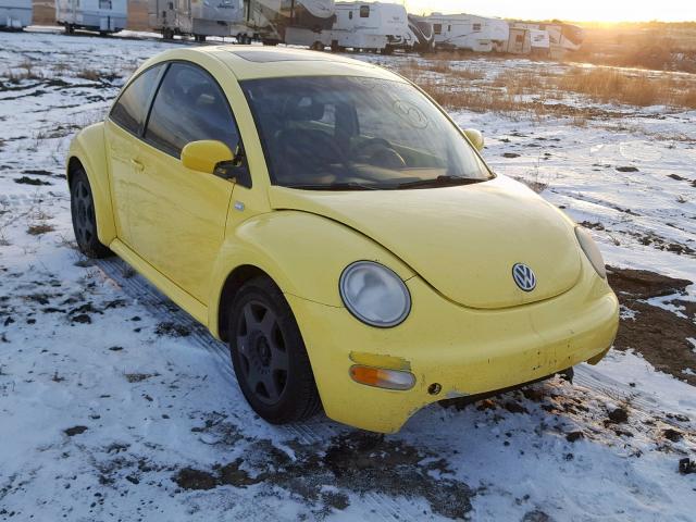 3VWCC21C4YM429236 - 2000 VOLKSWAGEN NEW BEETLE ყვითელი ფოტო 1