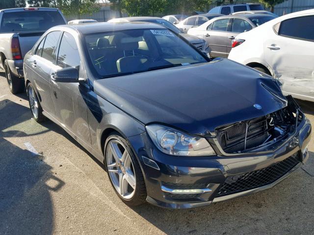 WDDGF4HB0CR211957 - 2012 MERCEDES-BENZ C 250 CHARCOAL photo 1