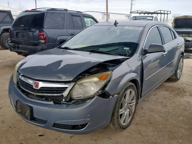 1G8ZV57747F282508 - 2007 SATURN AURA XR GRAY photo 2