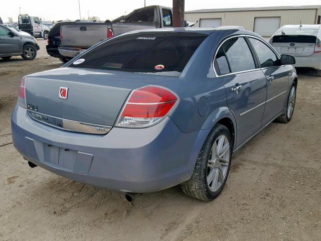 1G8ZV57747F282508 - 2007 SATURN AURA XR GRAY photo 4