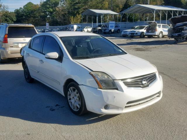 3N1AB6AP9BL646675 - 2011 NISSAN SENTRA 2.0 WHITE photo 1