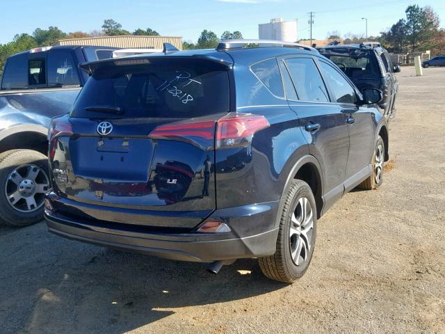 JTMZFREV4JJ184739 - 2018 TOYOTA RAV4 LE BLUE photo 4