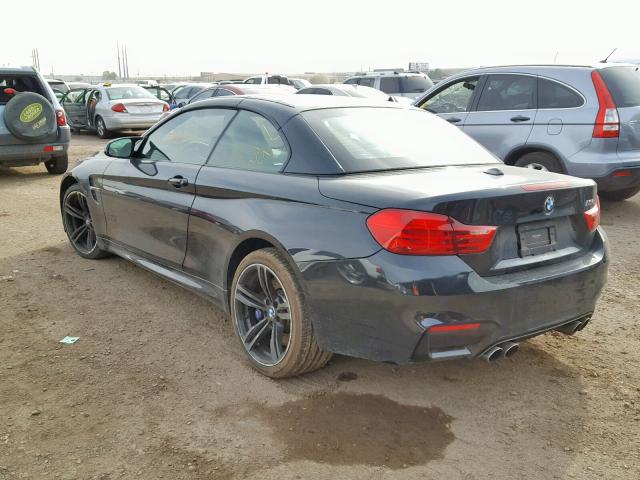 WBS3U9C54FP968138 - 2015 BMW M4 BLACK photo 3