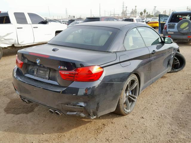 WBS3U9C54FP968138 - 2015 BMW M4 BLACK photo 4