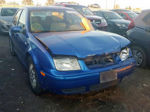 3VWRK69M81M115239 - 2001 VOLKSWAGEN JETTA GL BLUE photo 1