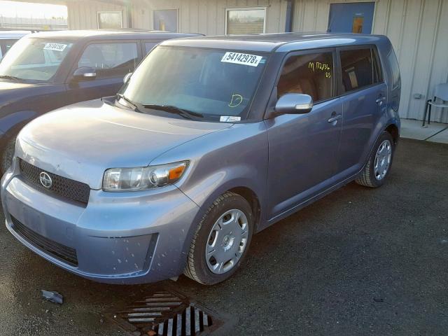 JTLKE50E091063548 - 2009 TOYOTA SCION XB Сұр фото 2