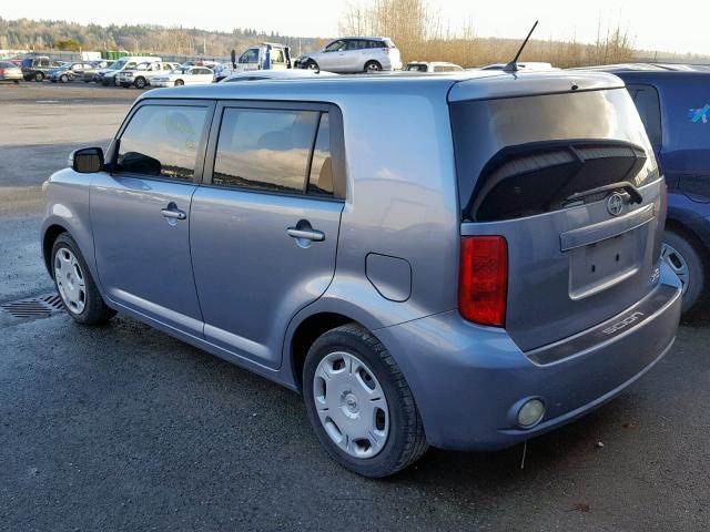 JTLKE50E091063548 - 2009 TOYOTA SCION XB Сұр фото 3