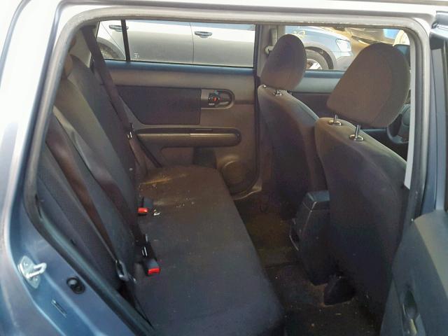 JTLKE50E091063548 - 2009 TOYOTA SCION XB Сұр фото 6