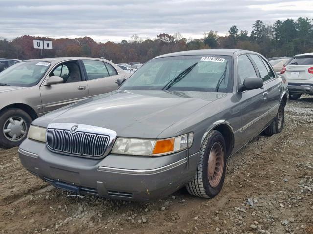 2MEFM75W92X645298 - 2002 MERCURY GRAND MARQ GRAY photo 2