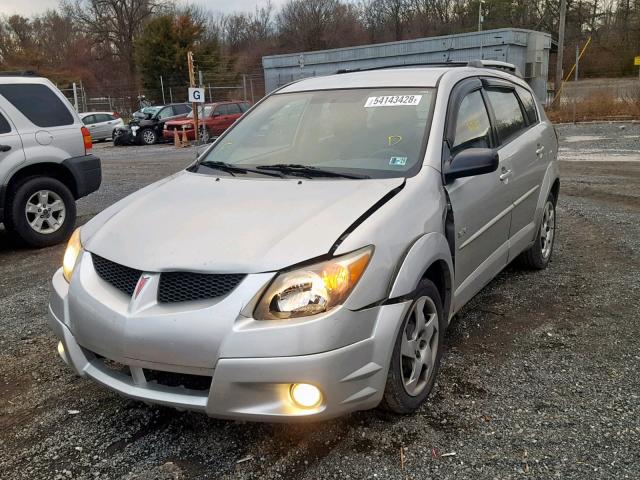 5Y2SL62843Z467654 - 2003 PONTIAC VIBE SILVER photo 2