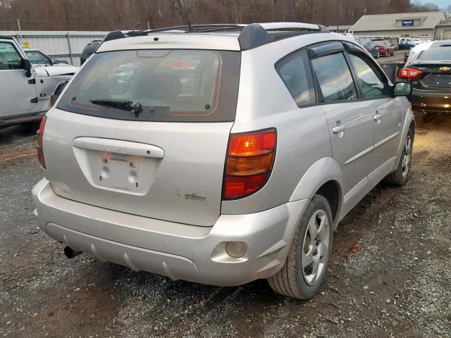 5Y2SL62843Z467654 - 2003 PONTIAC VIBE SILVER photo 4