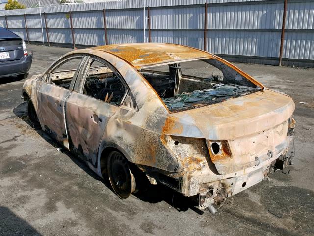 1G1PD5SH2C7381566 - 2012 CHEVROLET CRUZE LS BURN photo 3