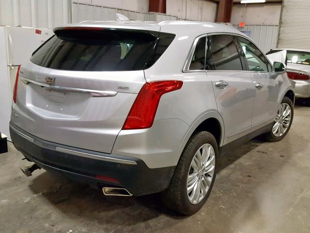 1GYKNFRSXJZ237345 - 2018 CADILLAC XT5 PREMIU SILVER photo 4