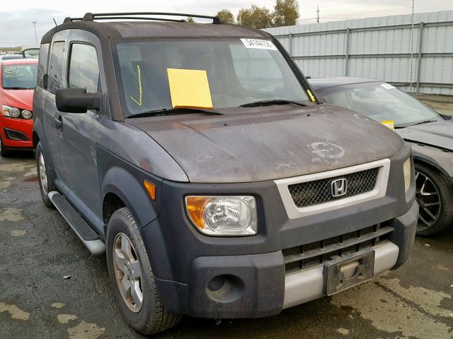 5J6YH28635L032862 - 2005 HONDA ELEMENT EX GRAY photo 1