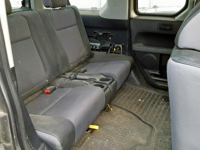 5J6YH28635L032862 - 2005 HONDA ELEMENT EX GRAY photo 6