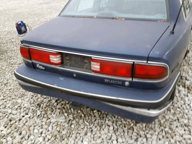 1G4HP52L3SH421911 - 1995 BUICK LESABRE CU BLUE photo 9