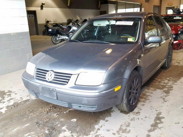 3VWRK69M75M025201 - 2005 VOLKSWAGEN JETTA GL GRAY photo 2