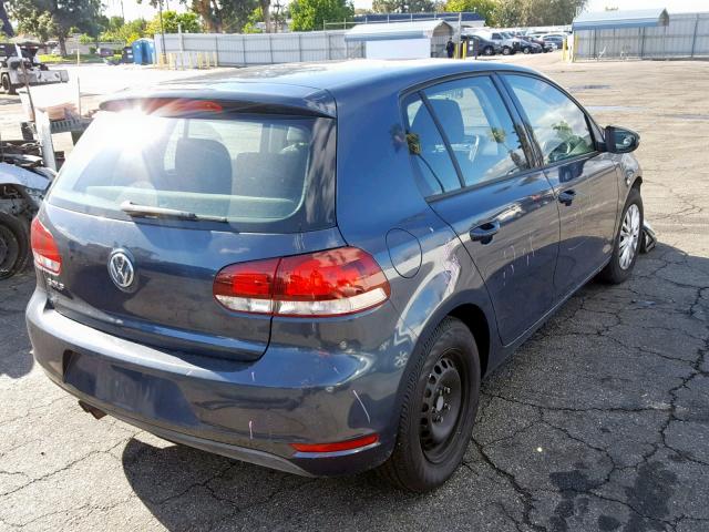 WVWDB7AJ3CW220083 - 2012 VOLKSWAGEN GOLF 蓝色 照片 4