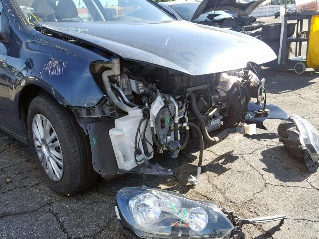 WVWDB7AJ3CW220083 - 2012 VOLKSWAGEN GOLF 蓝色 照片 9